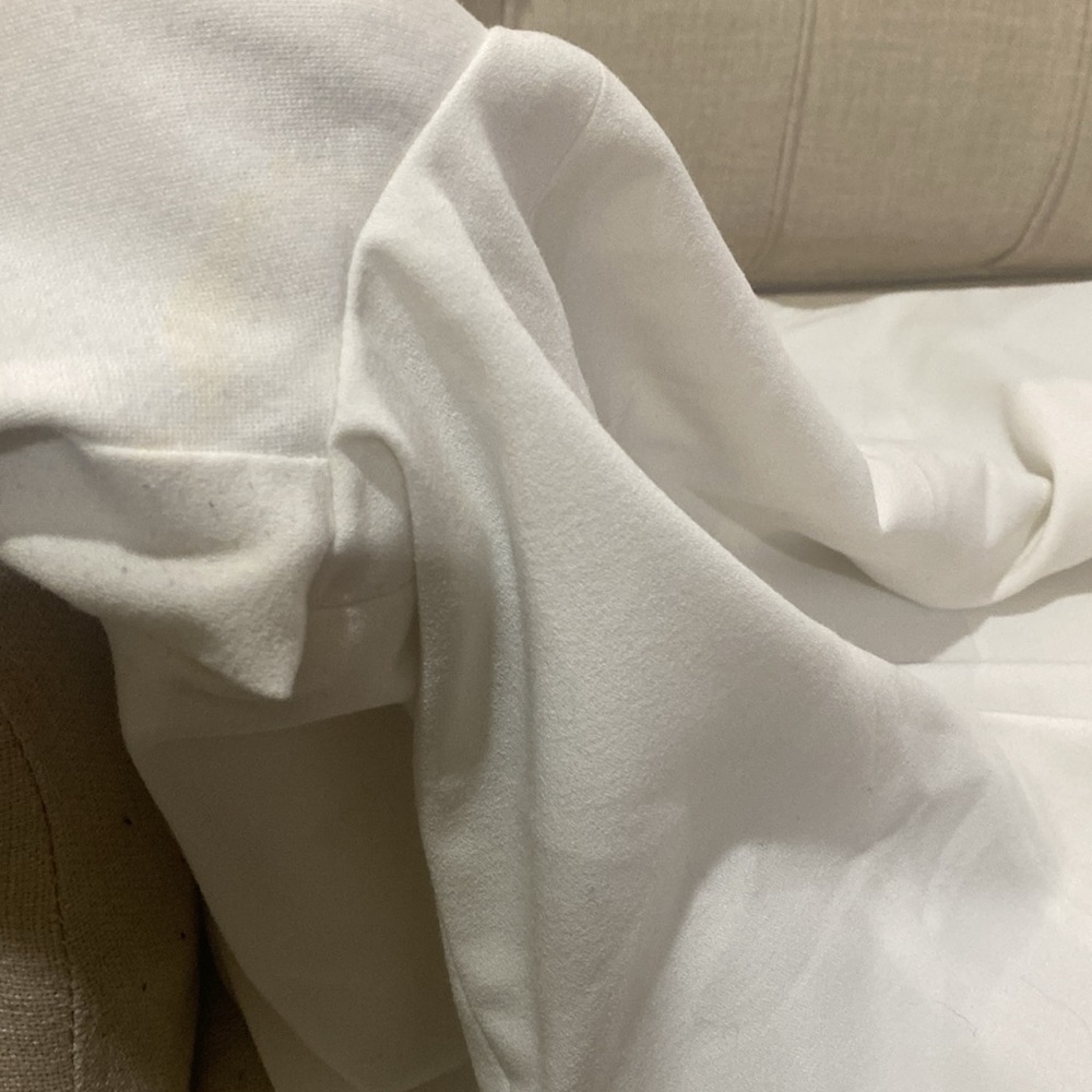 BCBG Maxazria White Aubree White Draped Blazer - Picture 10 of 10